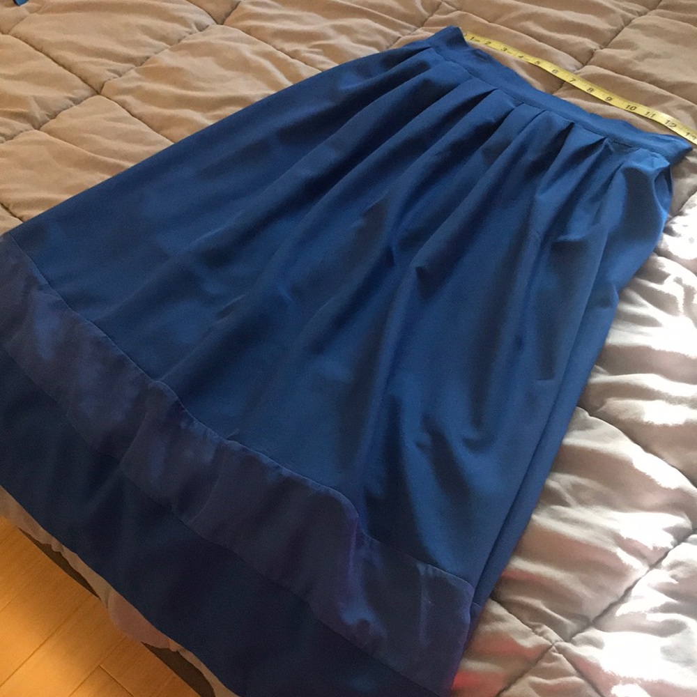 Navy blue skirt